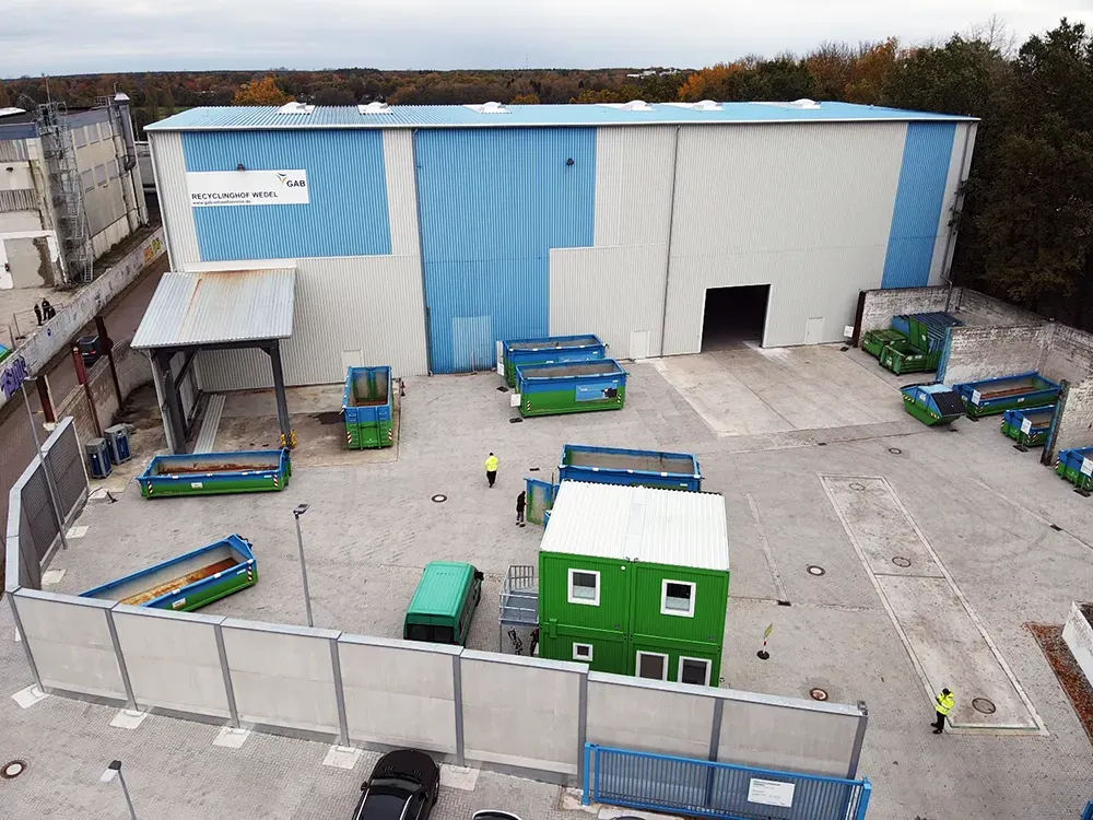 Recyclinghof in Wedel