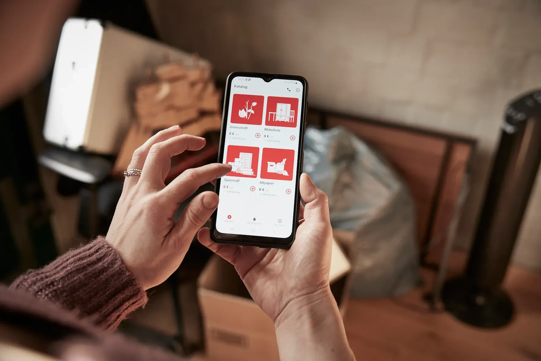 MAEX App herunterladen und registrieren