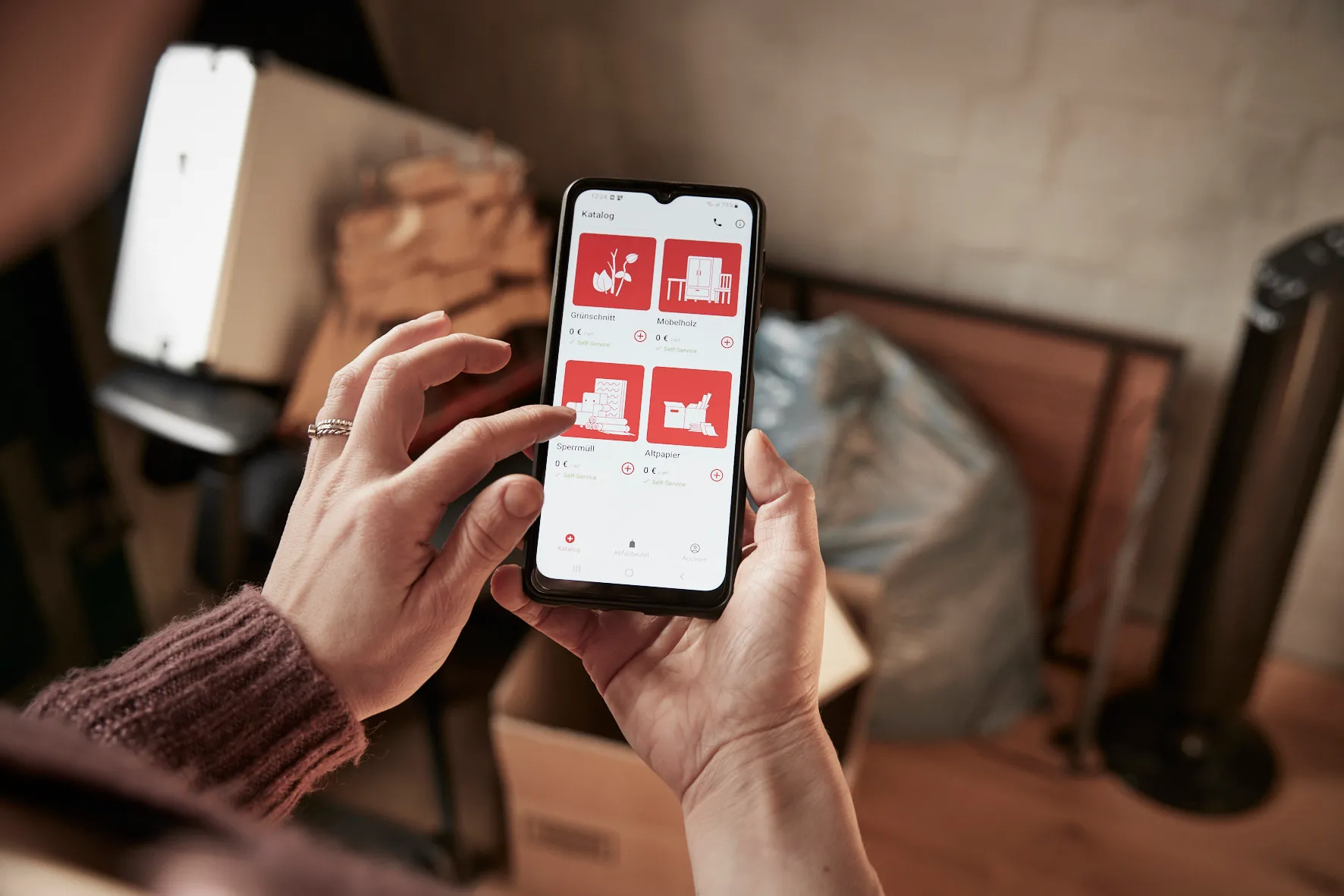 MAEX App herunterladen und registrieren